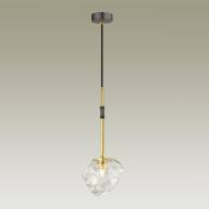 4789/1 LOFT ODL21 501 черный/золотой/прозрачный Подвес G9 1*40W STONO - 4789/1 LOFT ODL21 501 черный/золотой/прозрачный Подвес G9 1*40W STONO