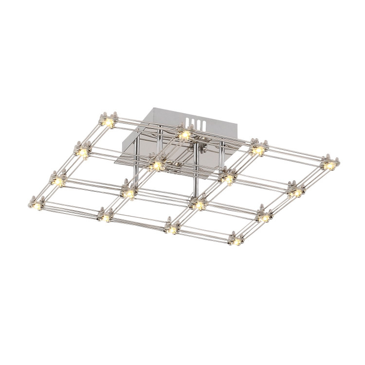 SL798.102.16 Светильник потолочный ST-Luce Хром/Хром LED 16*0,45W 3200K