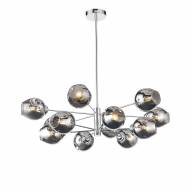 SL1500.103.12 Светильник подвесной ST-Luce Хром/Дымчатый E14 12*40W - SL1500.103.12 Светильник подвесной ST-Luce Хром/Дымчатый E14 12*40W