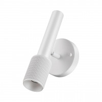 4239/1W HIGHTECH ODL21 233 белый/металл Настенный св-ник выкл на плафоне IP20 LED GU10 max 10W MEHARI