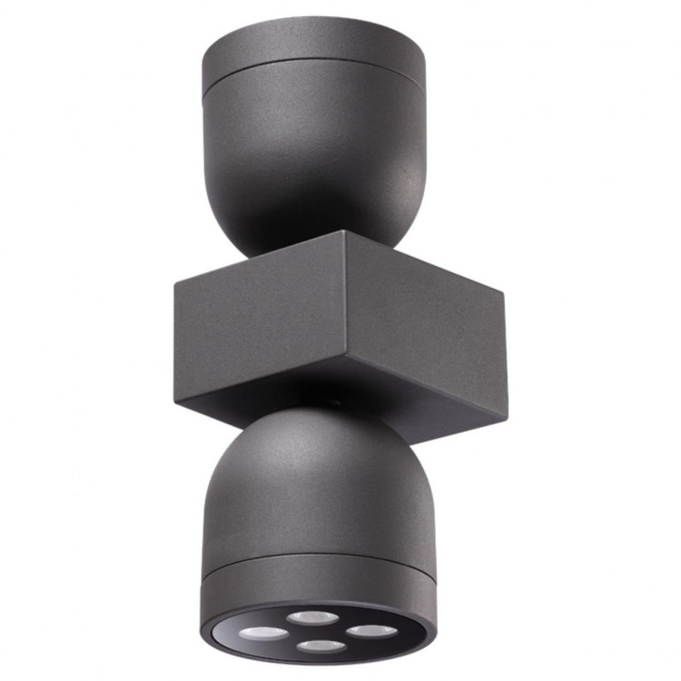 358114 STREET NT19 326 темно-серый  Ландшафтный настен.светильник IP65 LED 3000К 20W GALEATI