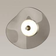 4858/5WL L-VISION ODL_EX21 97 никель/дымчатый/стекло Настенный светильник LED 1*5W 3500K FLUENT - 4858/5WL L-VISION ODL_EX21 97 никель/дымчатый/стекло Настенный светильник LED 1*5W 3500K FLUENT