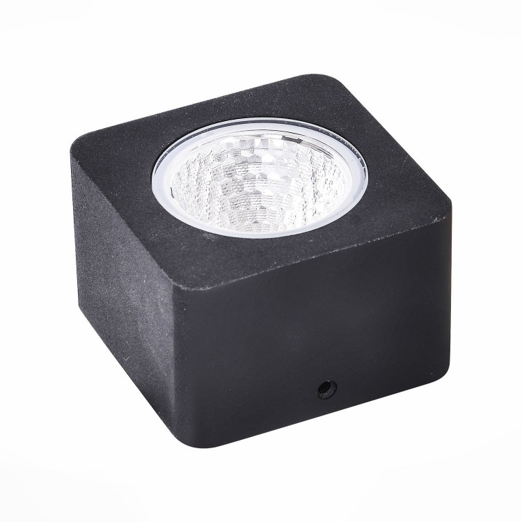 SL097.405.01 Светильник уличный наземный ST-Luce Черный/Прозрачный LED 1*8W 3000K