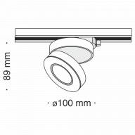Трековый светильник Technical TR006-1-12W3K-B - Трековый светильник Technical TR006-1-12W3K-B