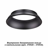 370536 KONST NT19 147 черный Внутреннее декоративное кольцо к артикулам 370529 - 370534 UNITE - 370536 KONST NT19 147 черный Внутреннее декоративное кольцо к артикулам 370529 - 370534 UNITE