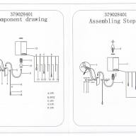 379028401 Федерика 1*40W E14 220 V бра - 379028401 Федерика 1*40W E14 220 V бра