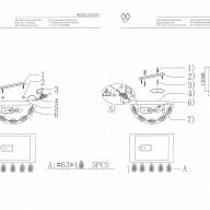 465025801 Жаклин 1*40W E14 220 V бра - 465025801 Жаклин 1*40W E14 220 V бра