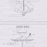 295014002 Ангел 2*60W Е27 220 V люстра - 295014002 Ангел 2*60W Е27 220 V люстра