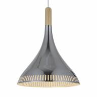 SL710.103.01 Светильник подвесной ST-Luce Хром/Хром, Белый E27 1*60W - SL710.103.01 Светильник подвесной ST-Luce Хром/Хром, Белый E27 1*60W