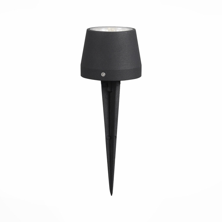 SL097.445.01 Светильник уличный наземный ST-Luce Черный/Прозрачный LED 1*8W 3000K