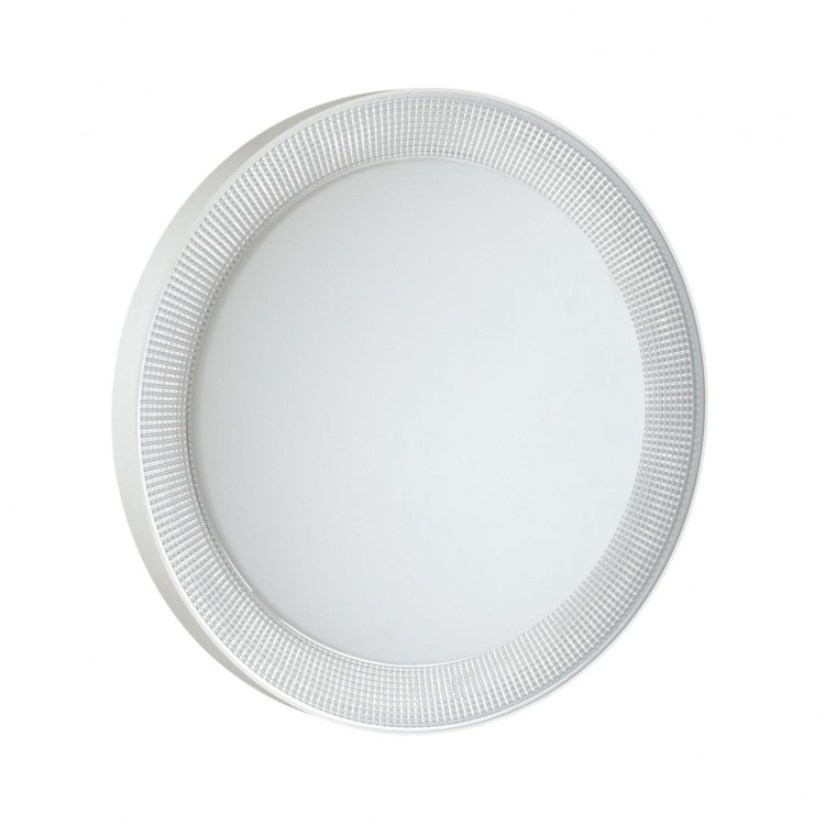 3031/DL TAN SN 055 Светильник пластик/белый/прозрачный LED 48Вт 3000-6500K D450 IP43 пульт ДУ/ LampSmart ASUNO
