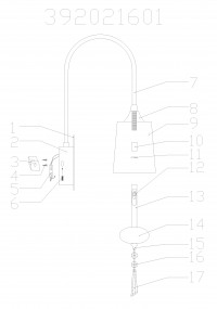 392021601 Фьюжн 1*20W G4 220 V бра