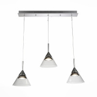 SL930.103.03 Светильник подвесной ST-Luce Хром/Прозрачный LED 3*7W 4000K