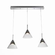 SL930.103.03 Светильник подвесной ST-Luce Хром/Прозрачный LED 3*7W 4000K - SL930.103.03 Светильник подвесной ST-Luce Хром/Прозрачный LED 3*7W 4000K