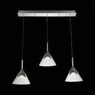 SL930.103.03 Светильник подвесной ST-Luce Хром/Прозрачный LED 3*7W 4000K - SL930.103.03 Светильник подвесной ST-Luce Хром/Прозрачный LED 3*7W 4000K