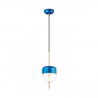 4621/12L L-VISION ODL19 027 синий/прозрачный Подвес LED 12W LARUS