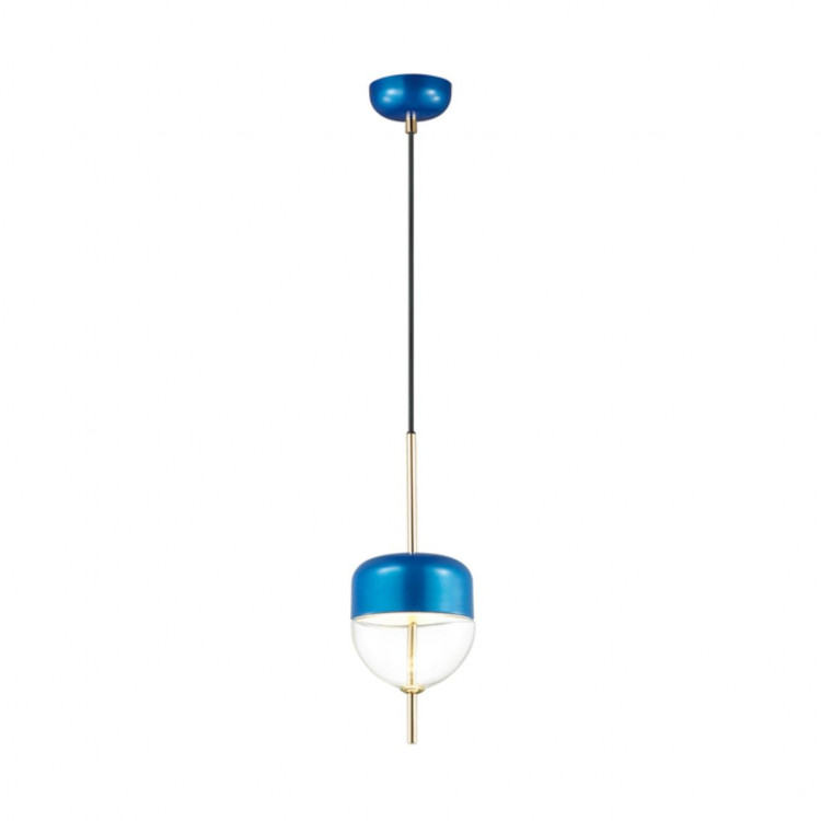4621/12L L-VISION ODL19 027 синий/прозрачный Подвес LED 12W LARUS