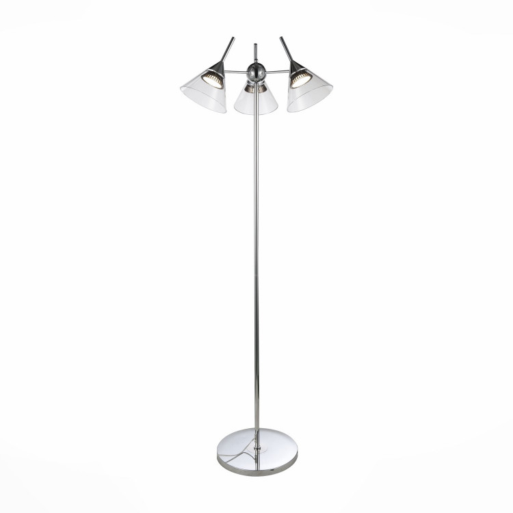 SL930.105.03 Торшер ST-Luce Хром/Прозрачный LED 3*7W 4000K