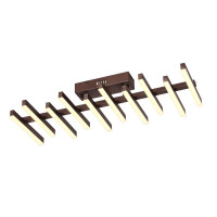 SL933.702.10 Люстра потолочная ST-Luce Кофейный/Кофейный, Белый LED 1*34W 3000K-6000K