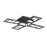 SL842.402.08 Светильник потолочный ST-Luce Черный анодированный/Белый LED 8*8W 4000K