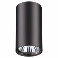 370420 OVER NT19 215 черный Накладной светильник IP20 GU10 50W 220V PIPE - 370420 OVER NT19 215 черный Накладной светильник IP20 GU10 50W 220V PIPE