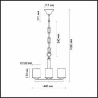 2767/4 COUNTRY ODL15 494 медн./дерево/стекло Люстра E27 4*60W 220V FABO - 2767/4 COUNTRY ODL15 494 медн./дерево/стекло Люстра E27 4*60W 220V FABO