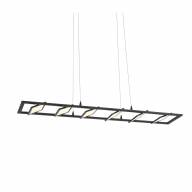 SL842.403.06 Светильник подвесной ST-Luce Черный анодированный/Белый LED 6*8W 4000K - SL842.403.06 Светильник подвесной ST-Luce Черный анодированный/Белый LED 6*8W 4000K