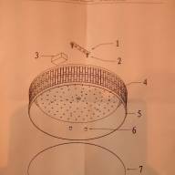 709010301 Смальта 21W LED 220 V люстра - 709010301 Смальта 21W LED 220 V люстра