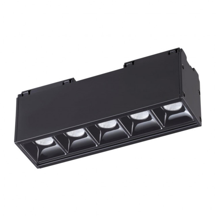 358073 SHINO NT19 031 черный Трековый светильник для низков.шинопровода IP20 LED 4000К 10W 24V KIT