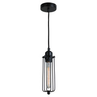 SLD968.403.01 Светильник подвесной ST-Luce Черный/Черный E27 1*60W