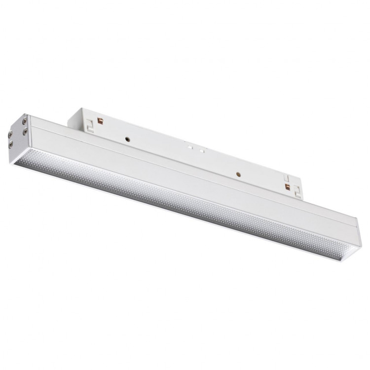 358413 SHINO NT20 057 белый Трековый светильник для низков. шинопровода IP20 LED 4000K 12W 48V FLUM