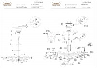 345010914 Лаура 14*40W Е14 220 V люстра