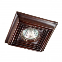 370091 SPOT NT15 309 темное дерево Встраиваемый светильник IP20 GX5.3 50W 12V PATTERN