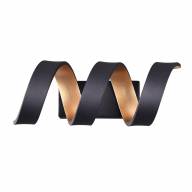 3832/9WL L-VISION ODL20 039 черный/золотистый/металл Настенный светильник LED 4000K 9W 220V SPIRA - 3832/9WL L-VISION ODL20 039 черный/золотистый/металл Настенный светильник LED 4000K 9W 220V SPIRA