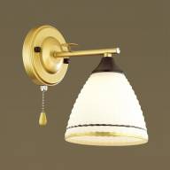 4544/1W COMFI LN21 212 матовое золото, черный, белый Бра E27 60W 220V BECKY - 4544/1W COMFI LN21 212 матовое золото, черный, белый Бра E27 60W 220V BECKY