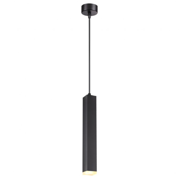 358128 OVER NT19 203 черный Накладной св-к длина провода 1м IP20 LED 3000K 12W 160 - 265V MODO