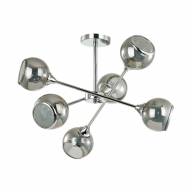 4530/6C COMFI LN21 210 хром, дымчатый Люстра потолочная E27 6*60W 220V SANDRA - 4530/6C COMFI LN21 210 хром, дымчатый Люстра потолочная E27 6*60W 220V SANDRA