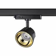358736 PORT NT21 120 черный/золото Трехфазный трековый светодиодный светильник IP20 LED 4000K 20W 100-265V KNOF - 358736 PORT NT21 120 черный/золото Трехфазный трековый светодиодный светильник IP20 LED 4000K 20W 100-265V KNOF