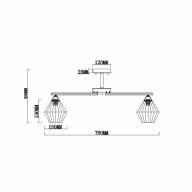 Люстра Freya FR5048PL-08BZ - Люстра Freya FR5048PL-08BZ