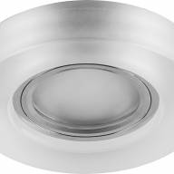 Светильник встраиваемый с белой LED подсветкой Feron CD8080 потолочный MR16 G5.3 белый матовый - Светильник встраиваемый с белой LED подсветкой Feron CD8080 потолочный MR16 G5.3 белый матовый