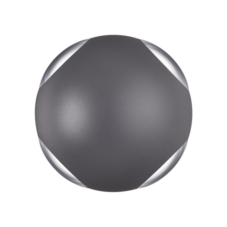 358464 STREET NT20 343 темно-серый  Ландшафтный настенный св-ник IP54 LED 4000K 12W 85-265V  CALLE