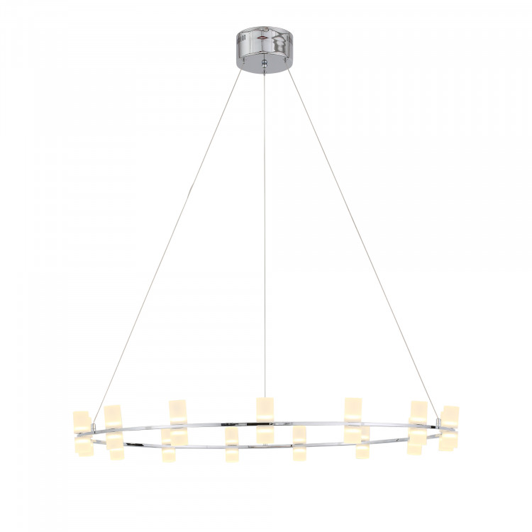 SL799.103.15 Люстра подвесная ST-Luce Хром/Белый LED 15*4W