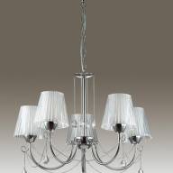 3236/5 COMFI LN16 078 хром Люстра E14 5*40W 220V ODDA - 3236/5 COMFI LN16 078 хром Люстра E14 5*40W 220V ODDA