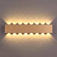 3893/16WL HIGHTECH ODL20 153 золотистый/металл Настенный светильник LED 3000K 16W 220V MAGNUM - 3893/16WL HIGHTECH ODL20 153 золотистый/металл Настенный светильник LED 3000K 16W 220V MAGNUM