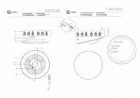 716010101 Гуфи 50W LED 220 V люстра (пульт)