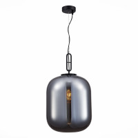 SL1050.713.01 Светильник подвесной ST-Luce Черный/Дымчатый E27 1*40W