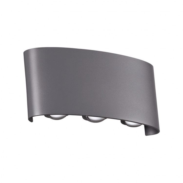 358460 STREET NT20 342 темно-серый  Ландшафтный настенный светильник IP54 LED 4000K 6W 85-265V CALLE