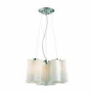 SL116.503.03 Люстра подвесная ST-Luce Серебристый/Белый E27 3*60W - SL116.503.03 Люстра подвесная ST-Luce Серебристый/Белый E27 3*60W