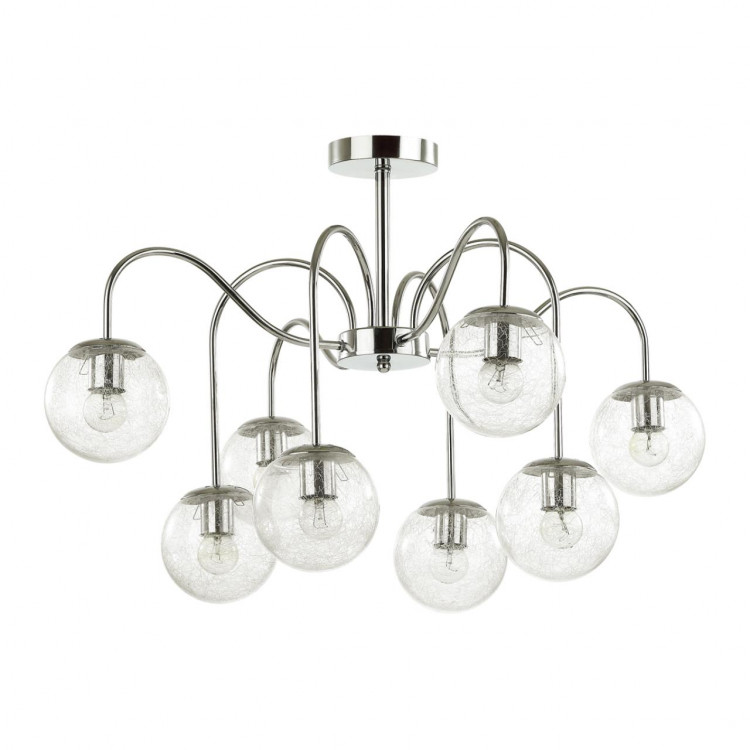 4551/8C COMFI LN21 211 хром Люстра потолочная E27 8*60W 220V DARCY