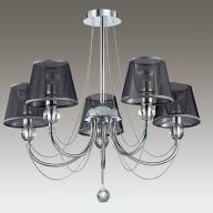 3228/5 COMFI LN16 079 хром Люстра потолочная E14 5*40W 220V ASANTA - 3228/5 COMFI LN16 079 хром Люстра потолочная E14 5*40W 220V ASANTA
